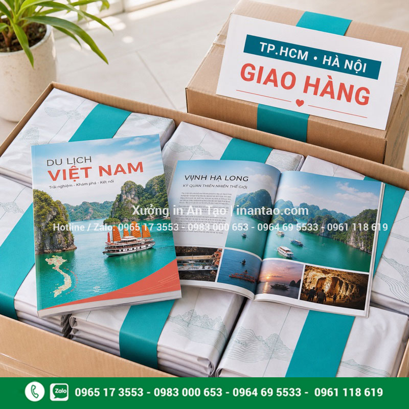 Đóng gói giao catalogue tại TP.HCM và Hà Nội