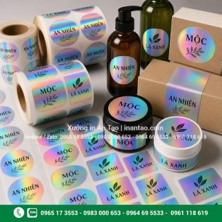 Tem 7 màu là gì? In decal 7 màu đẹp, nổi bật theo yêu cầu